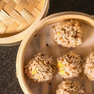 Truffle Pine Nut Dumplings